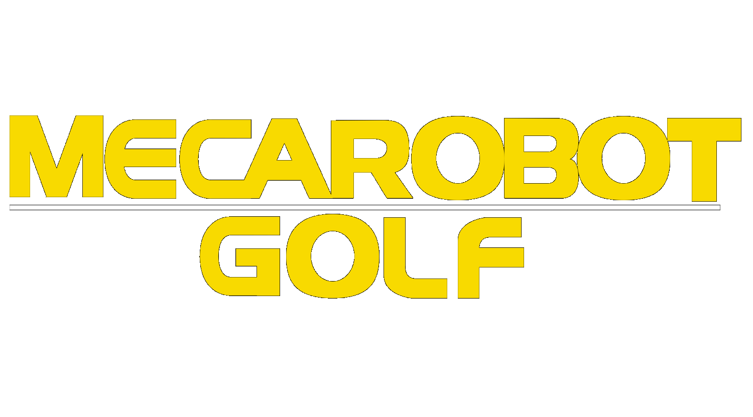 Mecarobot Golf logo for Super Nintendo